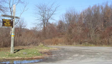 Entrance to Stewart on Rt. 207