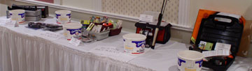 Prizes at Orange County Federation of Sportsmen's Clubs Dinner, 2003