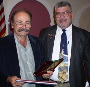 Don Faenza at Orange County Federation of Sportsmen's Clubs Dinner, 2003