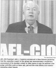 AFL-CIO Picture from the Times Herald-Record, 2/27/02, Pg 43