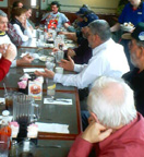 Food and talk on the Thruway