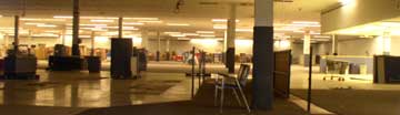 Inside of new Gander Mountain store in Middletown, NY
