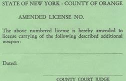Blank Amendment Form